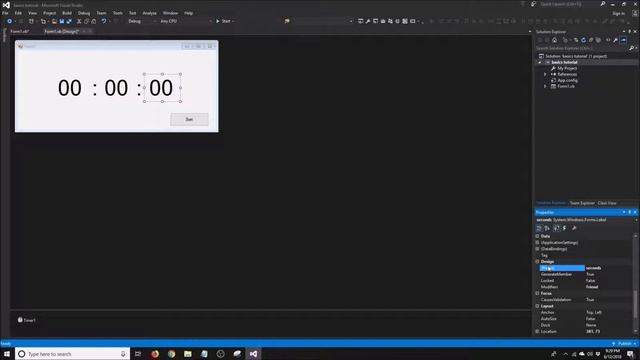[VB.NET] Coding a time elapsed clock, Jakes Coding Tutorials смотреть онлайн