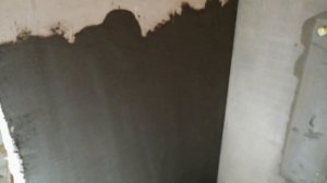 Гидроизоляцию на цементной основе, легко наносим на гипсовую штукатурку стен в санузле. От А до Я!