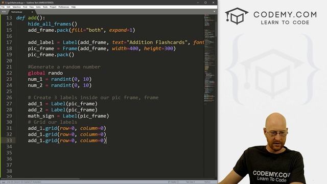 Addition Flashcard App - Python Tkinter GUI Tutorial #59 смотреть онлайн
