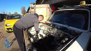 Как за копейки покрасить подкапотку в машине