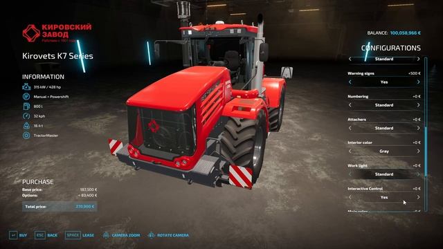 FS22 | Kirovets K7 Series Pack - Farming Simulator 22 New Mods Review 2K60
