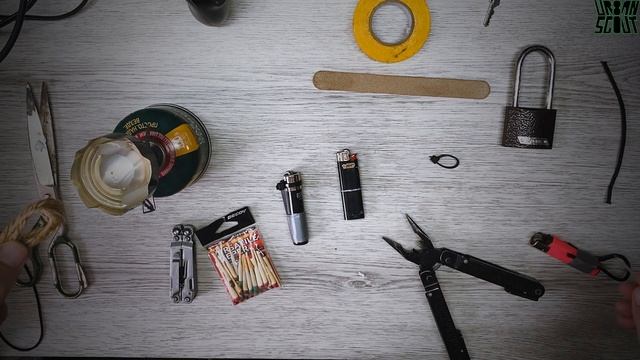 DIY EDC ? как открыть замок ? зажигалкой ???!? смотреть онлайн