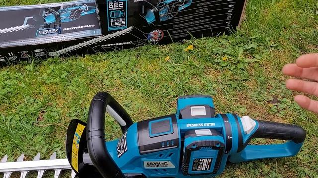 Dedra DED7192VL50 - TEST Nożyc do Żywopłotu 2x18V смотреть онлайн