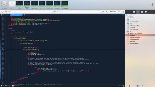 PHP #8 Recherche de profil en PHP смотреть онлайн