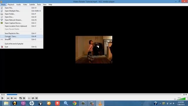 How to ROTATE VIDEOS on VLC media player & SAVE - Easy, Simple TUTORIAL смотреть онлайн