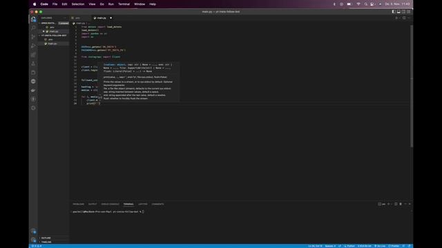 Instagram Bot | Python | Automatisierung ? mit Python | Autolikes und Autofollow (Deutsch) смотреть онлайн