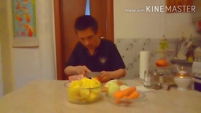 Готовим мясо с картошкой в фольге/Кулинарный влог смотреть онлайн