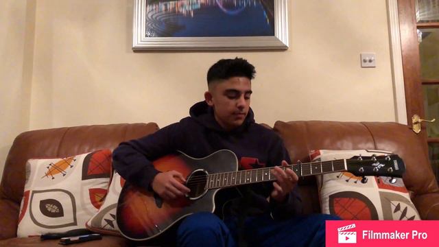 Marshmello -Happier ft Bastille - Guitar Cover - смотреть онлайн