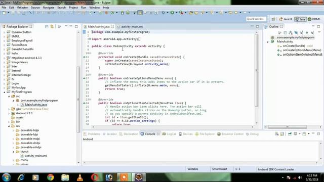 Android project / hello world in tamil смотреть онлайн