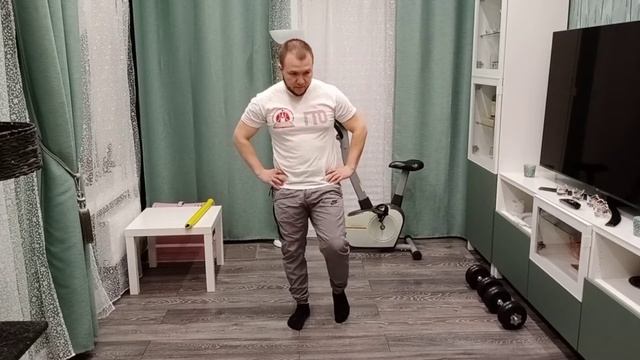 Ролик по дополнительному занятию ОФП с помощью прыжков смотреть онлайн