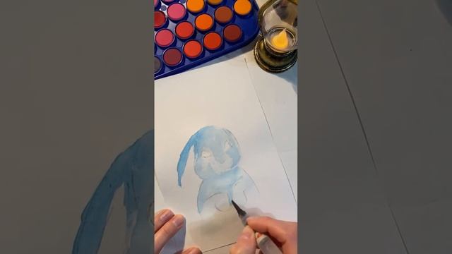 Марафоним 5 день ? #акварель #акварельнаяживопись #акварельныекраски #акварельнаятехника #рисуем смотреть онлайн