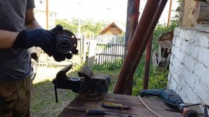 #Замена заднего ступичного подшипника Лада Калина