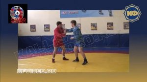 Техника борьбы самбо. Обратный бросок через спину. kfvideo.ru