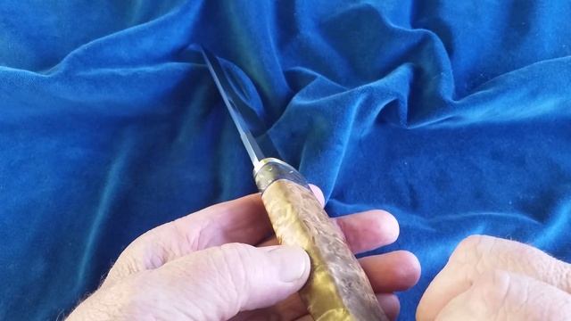 Сталь К110. Ножи ручной работы. Обзор нового ножа. Охотничий нож. Нож для рыбалки. ПРОДАН смотреть онлайн