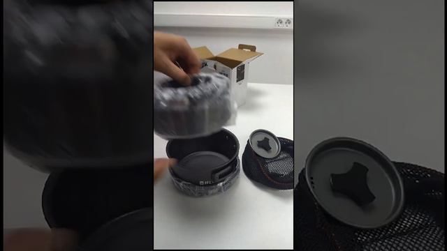 Распаковка- Набор посуды туристический BLV 3 предмета с Китая смотреть онлайн