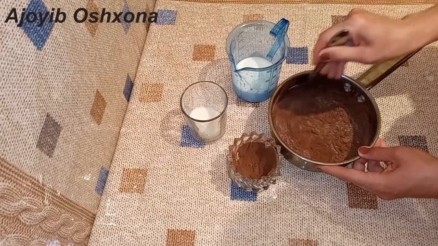 МАЗЗАЛИ ЗАВАРНОЙ (ЭКЛЕР) ВА ШОКОЛАДНЫЙ ГЛАЗУРЬ ТАЙОРЛАШ. смотреть онлайн