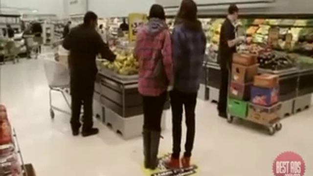 Направленный звук в супермаркете от компании ФЕЕРИЯ смотреть онлайн