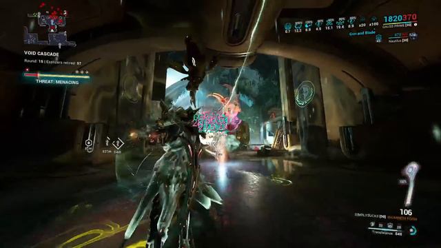 [Warframe] Gauss Prime Solo Level Cap - Steel Path Cascade смотреть онлайн