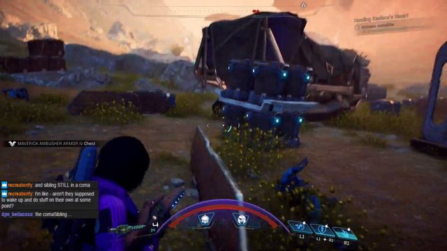 Mass Effect Andromeda Livestream: KADARA MONOLITHS |Part 21| Biotic Female Ryder Gameplay Let's Pla смотреть онлайн