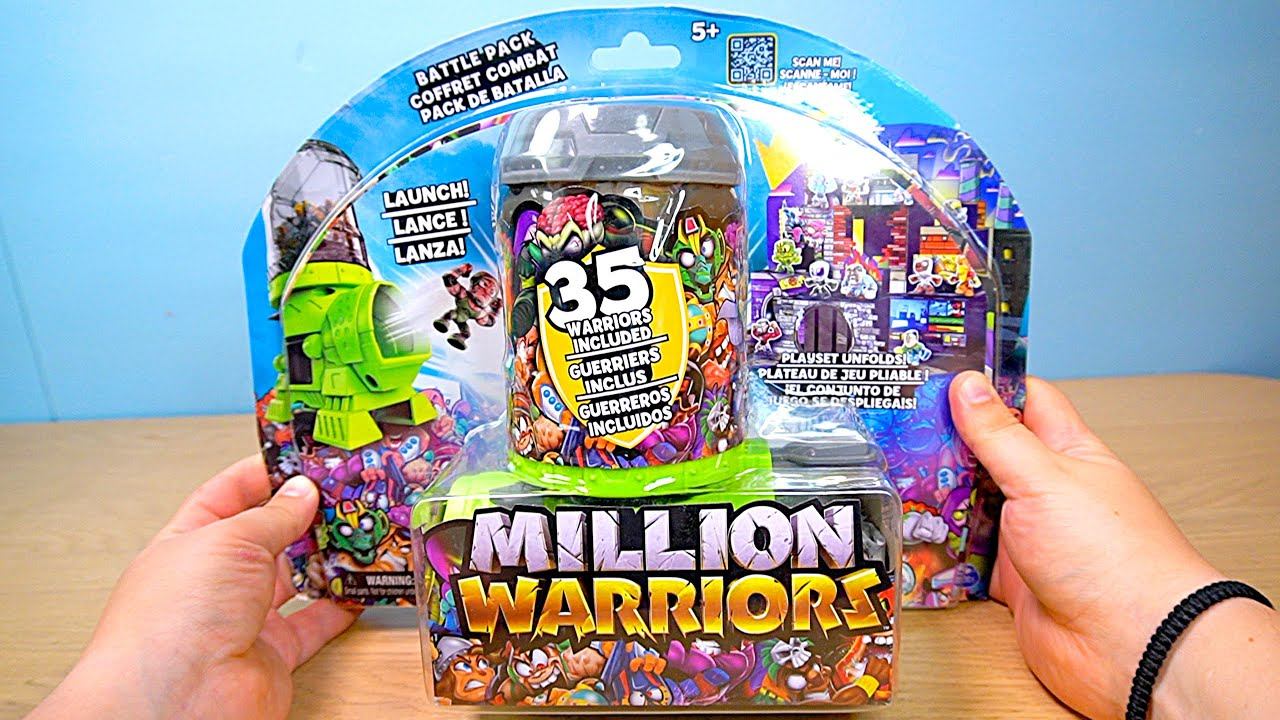 Миллион Бойцов МИКСЕР ПУШКА Million Warriors big Launcher смотреть онлайн