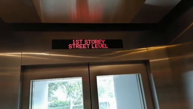Lavender MRT Station KONE Elevator (Exit B) смотреть онлайн