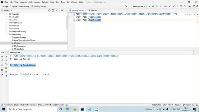 #22 File Operations In Python смотреть онлайн