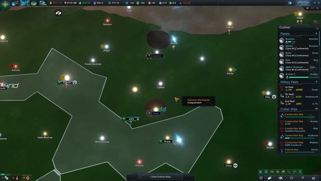Stellaris ST NH: Romulan Playthrough Ep 03 смотреть онлайн