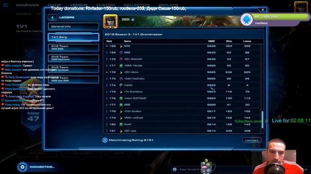 DIMAGA 1v1 EU Grand Master League 27.10.2018 смотреть онлайн