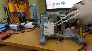 Как запустить двигатель от стиральной машины