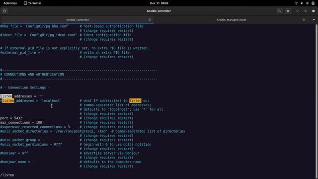 How to install and configure PostgreSQL database using Ansible Playbook смотреть онлайн