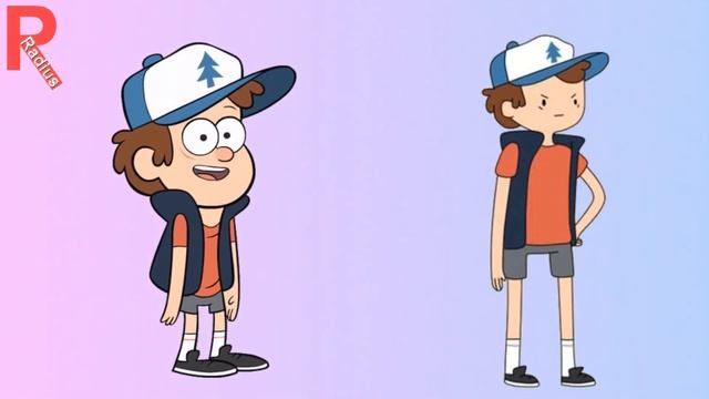 Гравити Фолз Мейбл и Диппер в стиле Время Приключений смотреть онлайн