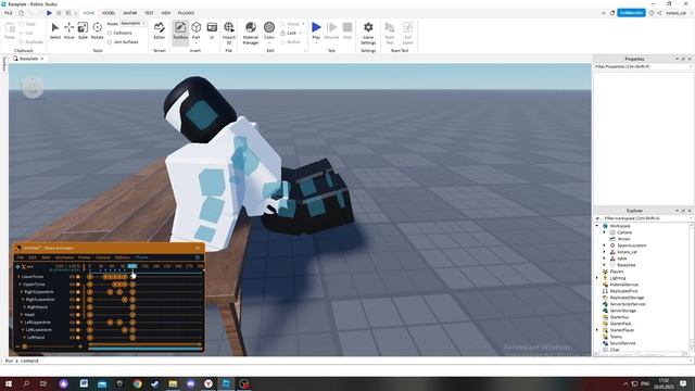 Гайд аниматор в roblox studio! Moon Animator смотреть онлайн