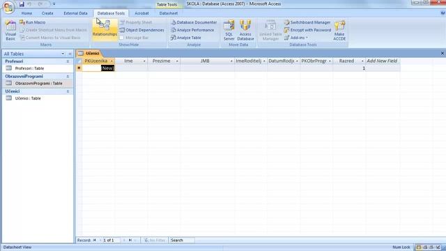 Microsoft Access - Tabele 02 смотреть онлайн