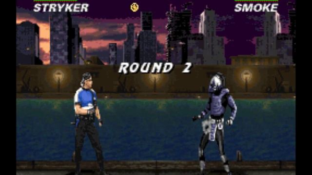Ultimate Mortal Kombat 3 - Striker in action - Super Nintendo emulator test3 смотреть онлайн
