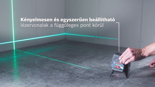 Bosch GCL 2-15 G Professional kombilézer zöld fénnyel смотреть онлайн