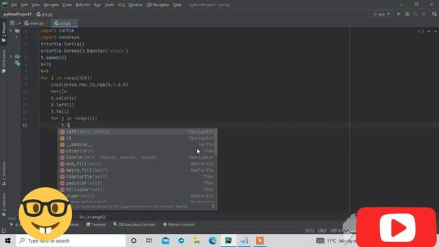 circle design using python turtle module//create colourful circle design #python #youtube смотреть онлайн