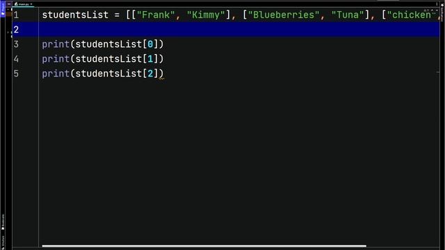 Python - 2D Lists (Two Dimensional Lists) смотреть онлайн