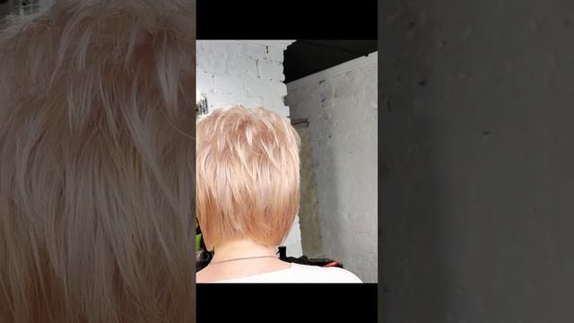 Окрашивание тотал блонд + стрижка ?Тонирование Estel Sensation 9/76 +9/65Estel#sensaition#мастерлил смотреть онлайн