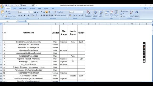 Filling Blank Cells Using GoTo Special Option in Excel @KannadaComputerGuru смотреть онлайн