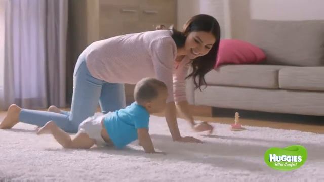 Рекламный ролик Huggies смотреть онлайн