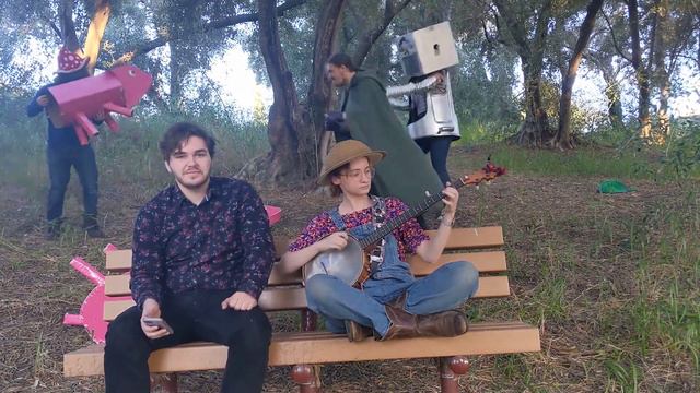 Lookin' out my back door - Clawhammer banjo Creedence Clearwater Revival cover смотреть онлайн