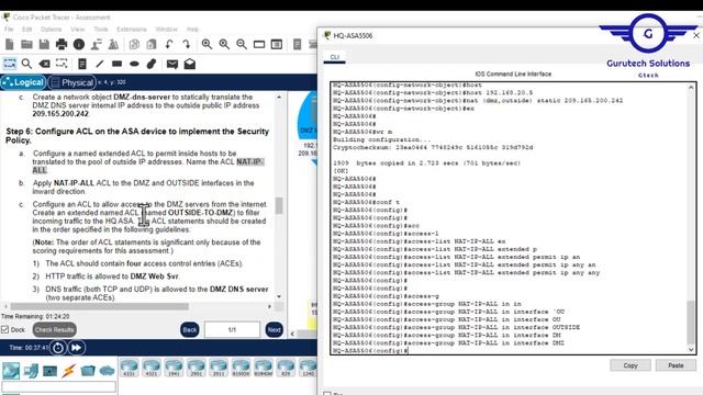 [FINAL PRACTICAL EXAM] Network Security 1.0 Final Packet Tracer Skills Exam (PTSA) Answers смотреть онлайн