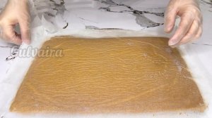 Медовый рулет всего за 12 минут‼️Делюсь рецептом САМОГО Ленивого МЕДОВИКА