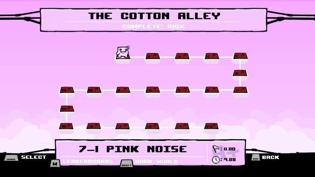 Super Meat Boy - The Cotton Alley Overworld Music Theme смотреть онлайн