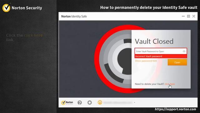 Norton Security How to permanently delete your cloud vault or reset Identity Safe смотреть онлайн