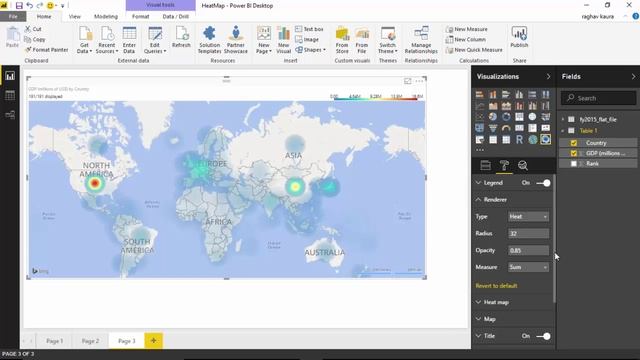 HeatMap Power BI смотреть онлайн