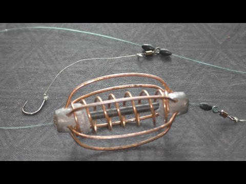 Уловистая донная снасть_ Пружина_ для ловли карася и карпа. смотреть онлайн