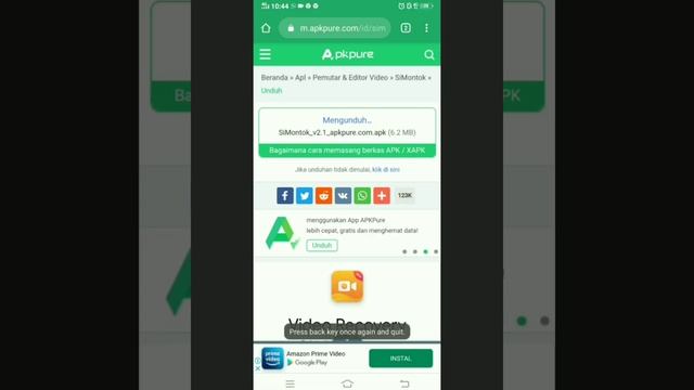 Tutorial cara membuka aplikasi simontok terbaru смотреть онлайн
