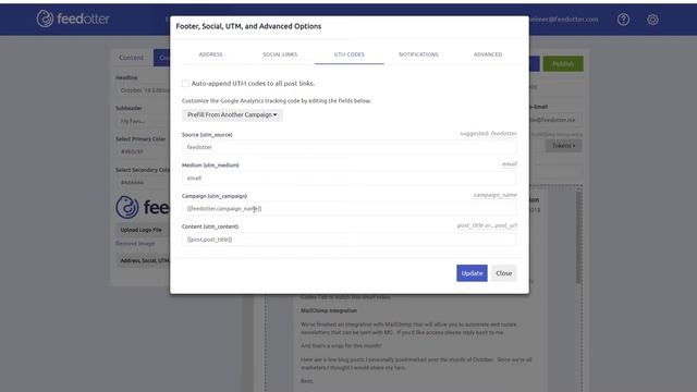 Adding UTM Codes to your RSS Email смотреть онлайн