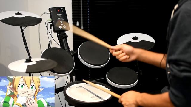 Sword Art Online OP 2 Full -【INNOCENCE】by Eir Aoi - Drum Cover смотреть онлайн